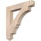 Ekena Millwork Balboa Arts & Crafts Smooth Bracket, Douglas Fir, 3 1/2"W x 24"D x 24"H BKT04X24X24BOA03SDF - alternate 1